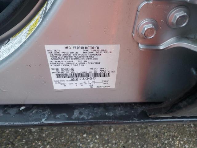 MAJ6P1UL5JC240845 - 2018 FORD ECOSPORT SE Silber Foto 13