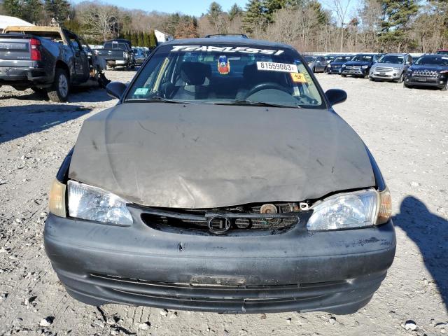 2T1BR18E2YC345519 - 2000 TOYOTA COROLLA VE BLACK photo 5