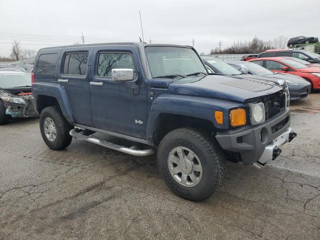 5GTEN43E888182610 - 2008 HUMMER H3 LUXURY BLUE photo 4