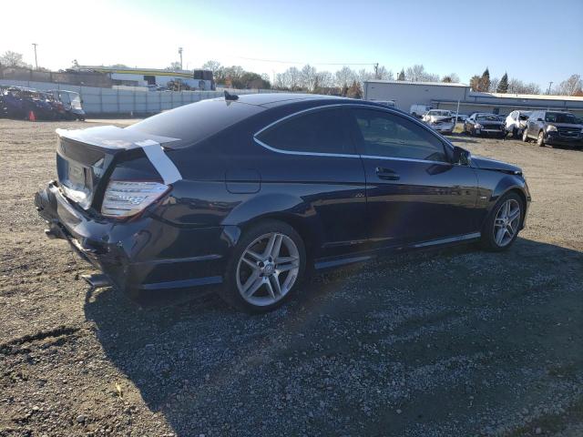 WDDGJ5HB1CF735091 - 2012 MERCEDES-BENZ C 350 BLUE photo 3