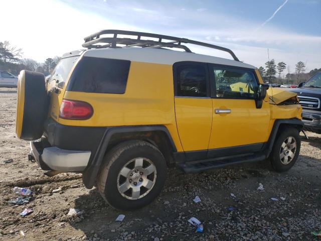 JTEBU11F970006312 - 2007 TOYOTA FJ CRUISER YELLOW photo 3