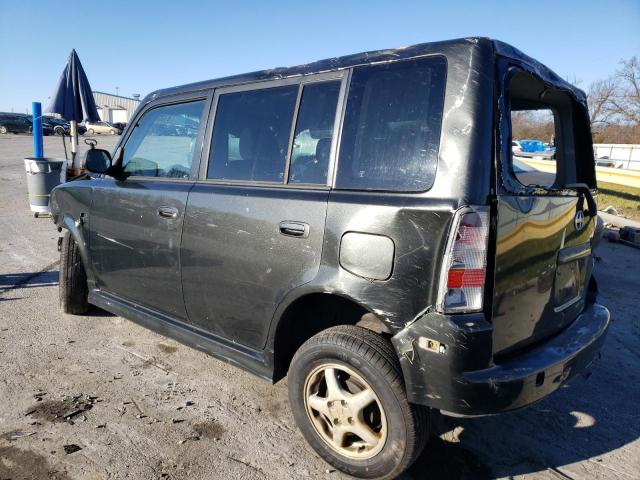 JTLKT324164118937 - 2006 TOYOTA SCION XB BLACK photo 2