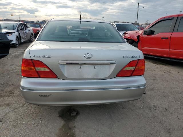 JTHBN30F720063064 - 2002 LEXUS LS 430 SILVER photo 6