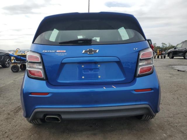 1G1JD6SB8J4125941 - 2018 CHEVROLET SONIC LT ლურჯი ფოტო 6