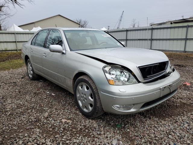 JTHBN30F230103200 - 2003 LEXUS LS 430 SILVER photo 4