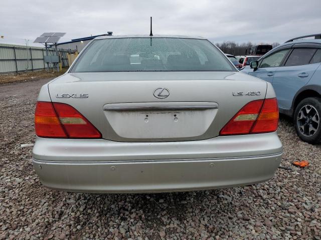 JTHBN30F230103200 - 2003 LEXUS LS 430 SILVER photo 6