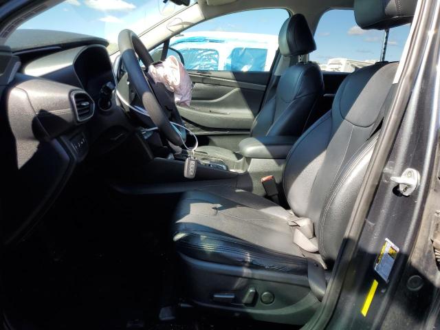 5NMS33AD0KH111847 - 2019 HYUNDAI SANTA FE SEL Gris foto 7