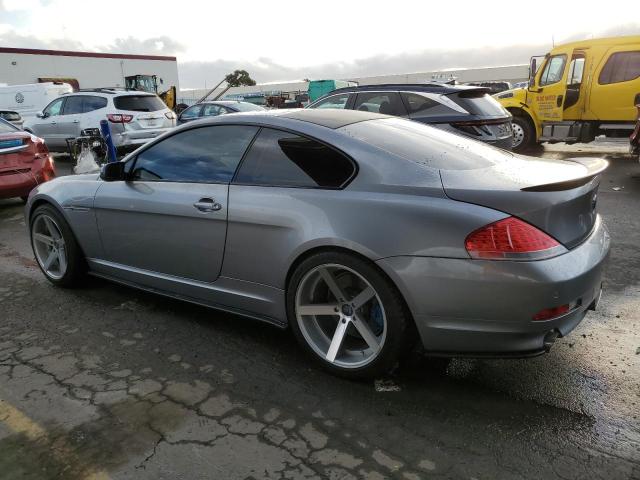 WBAEH13406CR50639 - 2006 BMW 650 I GRAY photo 2