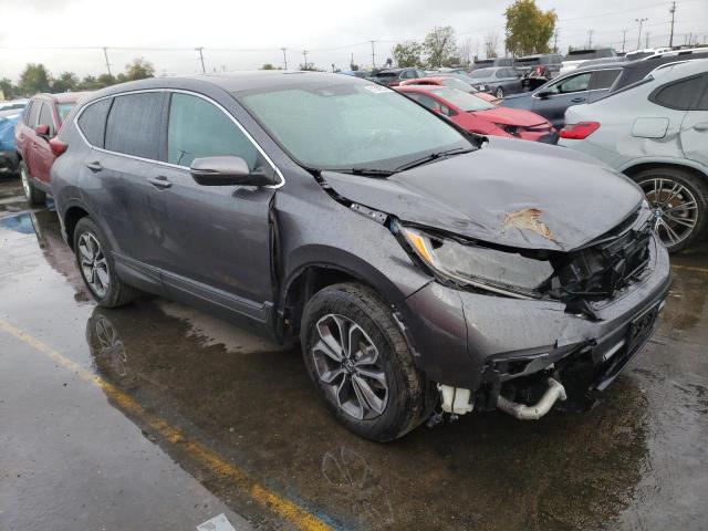 2HKRW2H5XMH634264 - 2021 HONDA CR-V EX GRAY photo 4