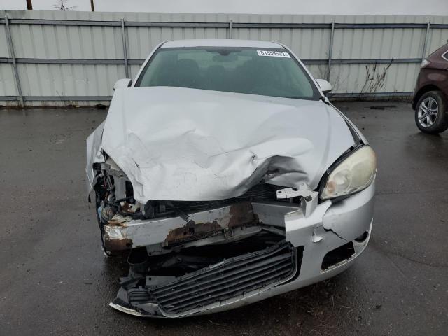 2G1WB5EK4A1169464 - 2010 CHEVROLET IMPALA LT SILVER photo 5