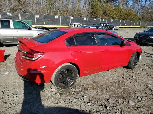 2HGFB6E53DH708466 - 2013 HONDA CIVIC SI RED photo 3