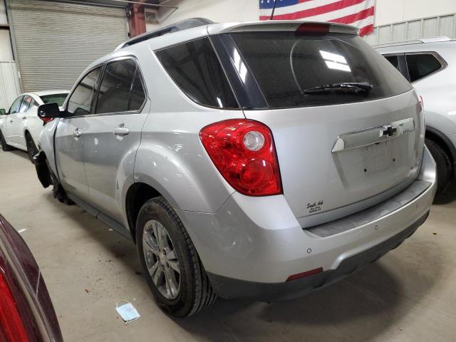 2GNALCEK7F1102813 - 2015 CHEVROLET EQUINOX LT SILVER photo 2