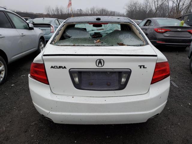 19UUA66286A066634 - 2006 ACURA 3.2TL WHITE photo 6