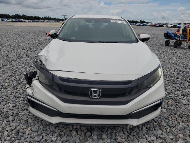 19XFC2F69KE017530 - 2019 HONDA CIVIC LX WHITE photo 5