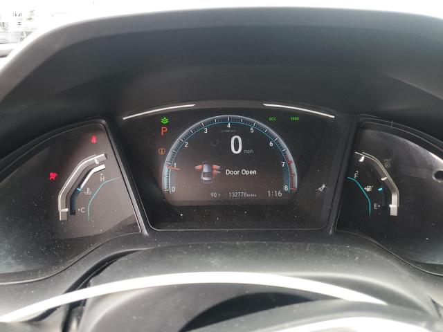 19XFC2F69KE017530 - 2019 HONDA CIVIC LX WHITE photo 9