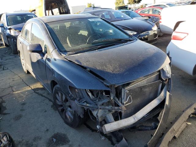 2HGFA1F92AH519293 - 2010 HONDA CIVIC EXL ლურჯი ფოტო 4
