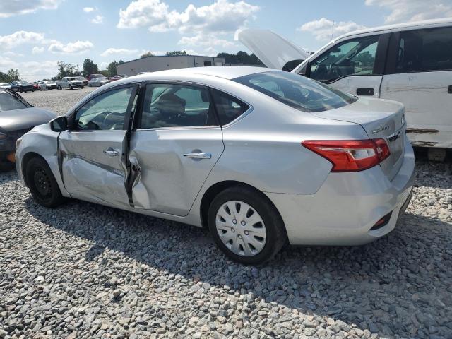 3N1AB7AP4KY264482 - 2019 NISSAN SENTRA S 银色 照片 2