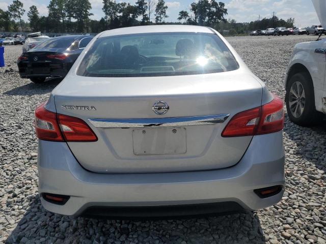 3N1AB7AP4KY264482 - 2019 NISSAN SENTRA S 银色 照片 6