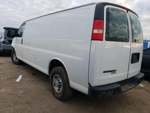 1GCWGGFAXE1191619 - 2014 CHEVROLET EXPRESS G2 WHITE photo 2