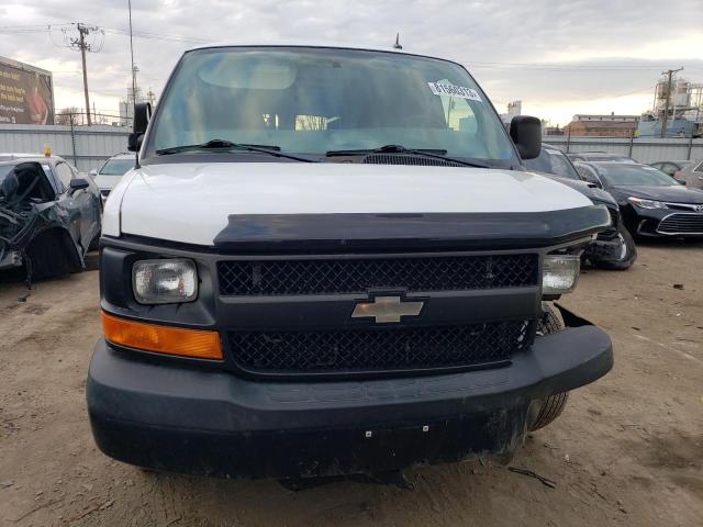 1GCWGGFAXE1191619 - 2014 CHEVROLET EXPRESS G2 WHITE photo 5