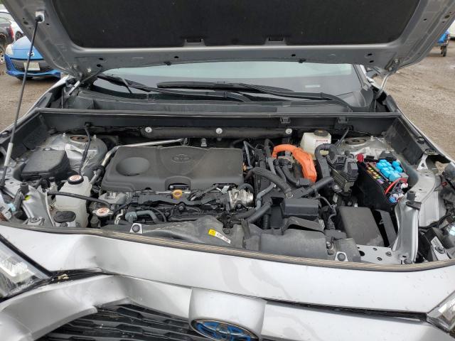 2T3RWRFV5PW169692 - 2023 TOYOTA RAV4 XLE 银色 照片 12