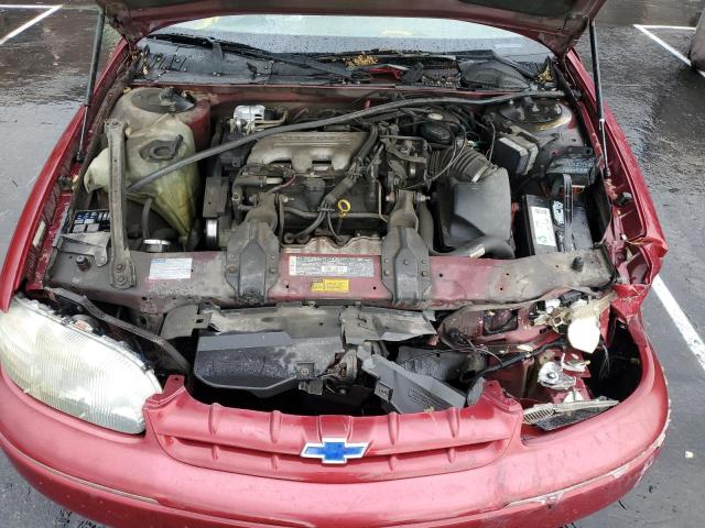 2G1WN52M0S9360623 - 1995 CHEVROLET LUMINA LS BURGUNDY photo 11