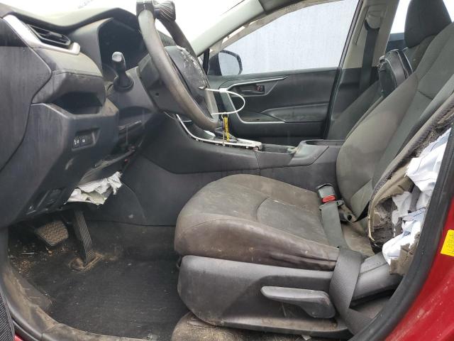 4T3MWRFV0PU082955 - 2023 TOYOTA RAV4 LE MAROON photo 7