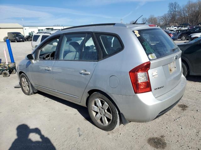 KNAFG526177121557 - 2007 KIA RONDO LX SILVER photo 2