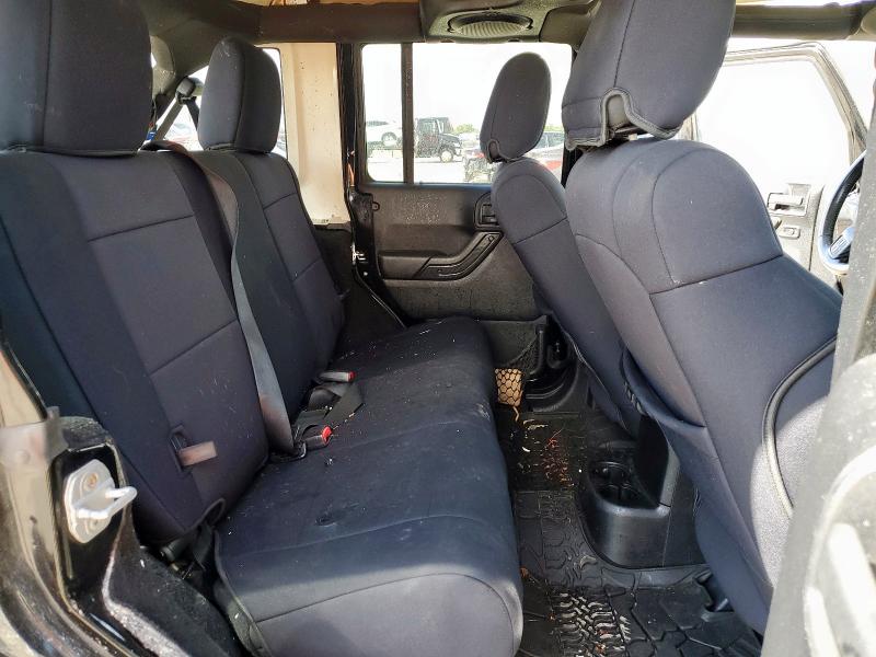 1J4HA5H17BL542623 - 2011 JEEP WRANGLER U SAHARA შავი ფოტო 10