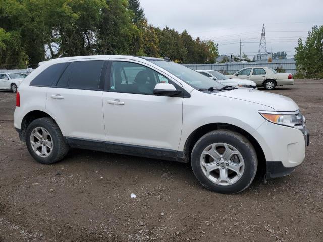 2FMDK3JC9DBC82273 - 2013 FORD EDGE SEL WHITE photo 4