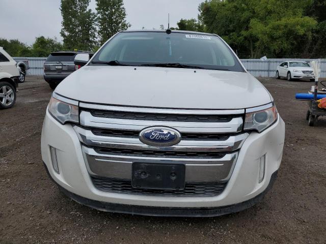 2FMDK3JC9DBC82273 - 2013 FORD EDGE SEL WHITE photo 5