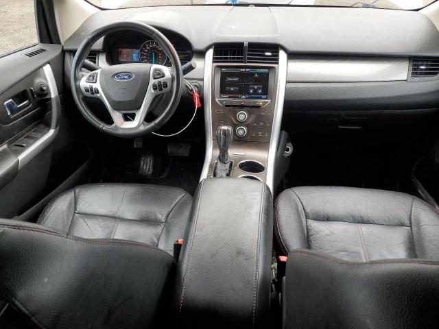 2FMDK3JC9DBC82273 - 2013 FORD EDGE SEL WHITE photo 8