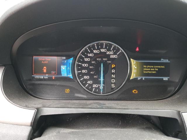 2FMDK3JC9DBC82273 - 2013 FORD EDGE SEL WHITE photo 9