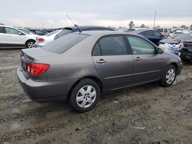 1NXBR32E75Z458672 - 2005 TOYOTA COROLLA CE GRAY photo 3