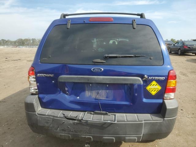 1FMCU96H76KC95870 - 2006 FORD ESCAPE HEV 蓝色 照片 6