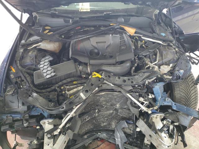 ZARFAEEN9H7542652 - 2017 ALFA ROMEO GIULIA TI Q4 BLUE photo 12