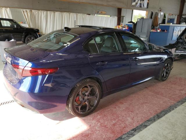 ZARFAEEN9H7542652 - 2017 ALFA ROMEO GIULIA TI Q4 BLUE photo 3