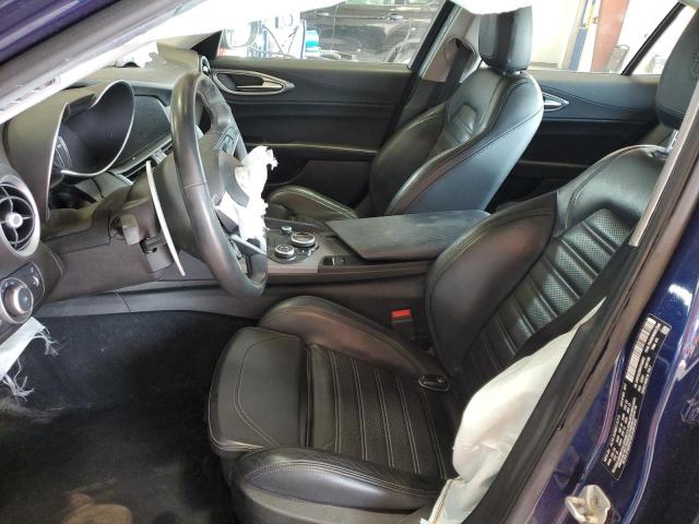 ZARFAEEN9H7542652 - 2017 ALFA ROMEO GIULIA TI Q4 BLUE photo 7