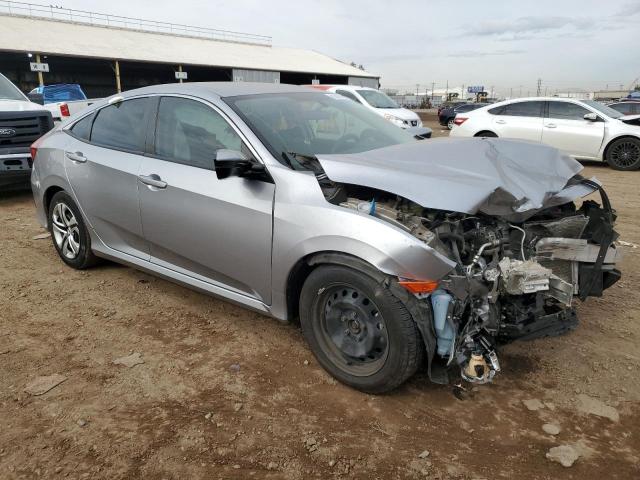 19XFC2F5XGE031936 - 2016 HONDA CIVIC LX SILVER photo 4