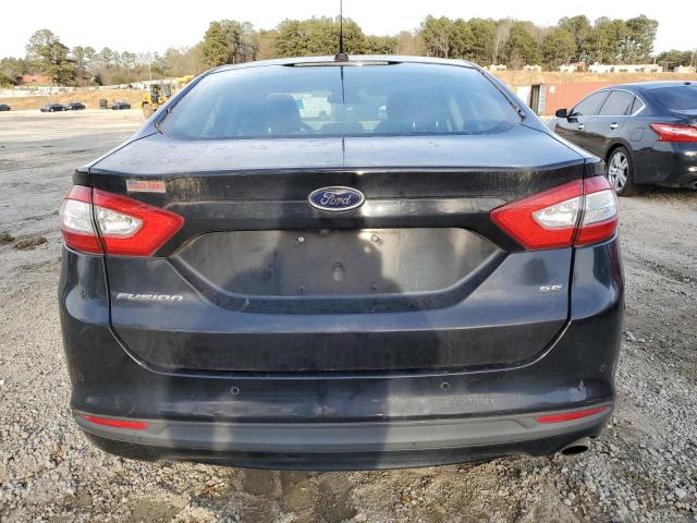 3FA6P0H7XGR389138 - 2016 FORD FUSION SE BLACK photo 6