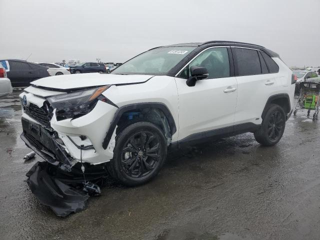 2T3E6RFV3PW042969 - 2023 TOYOTA RAV4 XSE WHITE photo 1