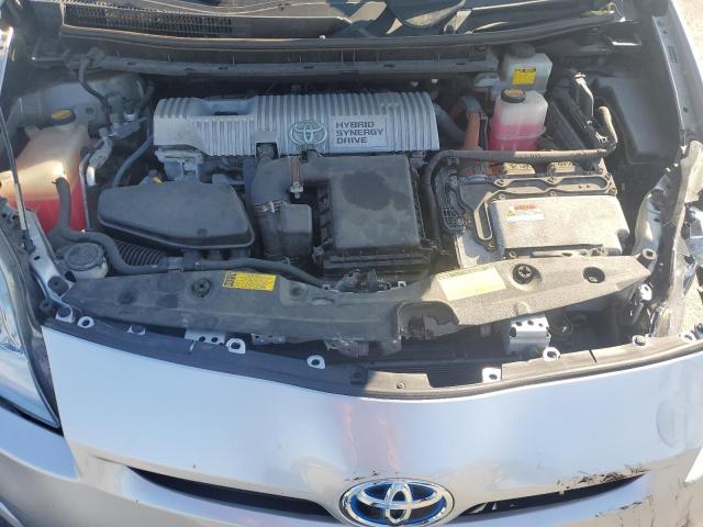 JTDKN3DU8A0018739 - 2010 TOYOTA PRIUS SILVER photo 11