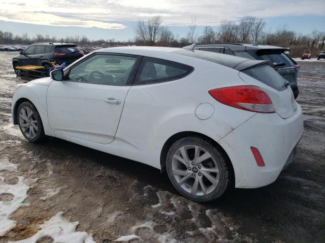 KMHTC6AD4GU256200 - 2016 HYUNDAI VELOSTER WHITE photo 2