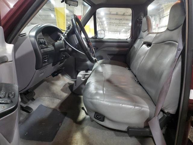 1FTEF15N7TLB23036 - 1996 FORD F150 MAROON photo 7