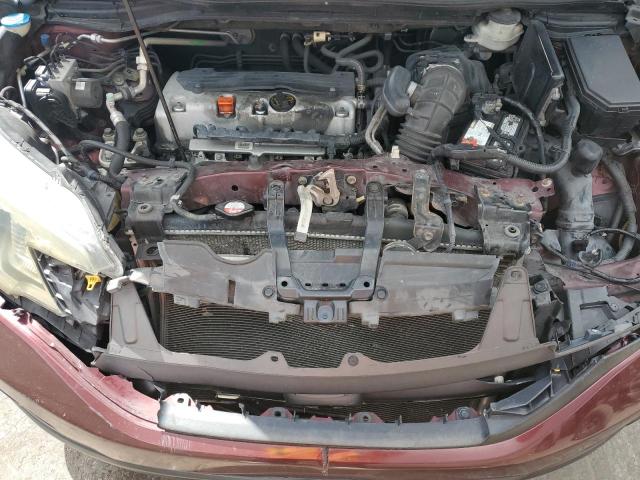 5J6RM4H78CL062957 - 2012 HONDA CR-V EXL 勃艮第红 照片 12
