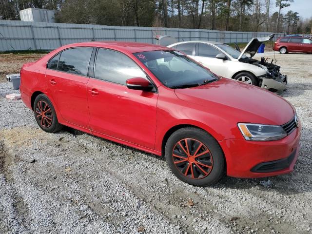 3VWD17AJ8EM247508 - 2014 VOLKSWAGEN JETTA SE RED photo 4