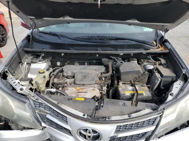2T3RFREV2DW090784 - 2013 TOYOTA RAV4 XLE 银色 照片 12