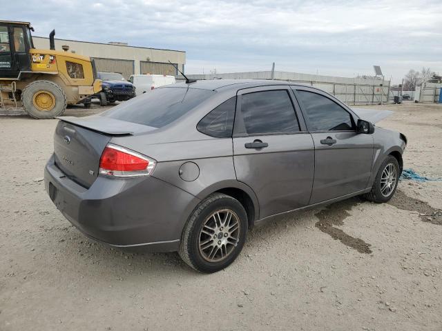 1FAHP3FN4BW123647 - 2011 FORD FOCUS SE GRAY photo 3