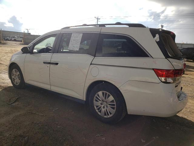 5FNRL5H21GB131242 - 2016 HONDA ODYSSEY LX CREAM photo 2