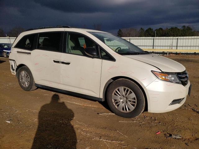 5FNRL5H21GB131242 - 2016 HONDA ODYSSEY LX CREAM photo 4